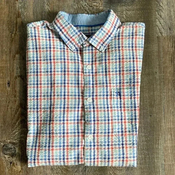Arnold Palmer | Short Sleeve Button Down  Shirt - Picture 1 of 4